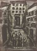 Georges Rouault French 18711958 Dans la Rue