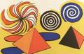 Alexander Calder American 18981976 Untitled Pyramids and Spirals