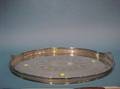 Silver Plated Oval Serving Tray