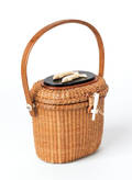 Nantucket basket purse signed  Fornum