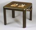 Game Table and Lucite Coffee Table
