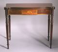 Beacon Hill Collection FederalStyle Inlaid Mahogany and Mahogany Veneer Card Table