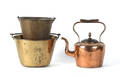 Continental copper tea kettle