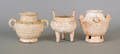Early Chinese ceramic censor and urns