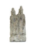 Early Chinese carved stone carved statue of Buddhas