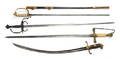 Four European swords