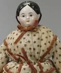 Small Browneyed China Head Doll
