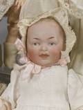 Small Bisque Head German Character Baby