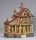 Bliss Lithographed Victorian Doll House