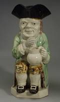 Staffordshire Sharp Face Toby Jug