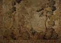 French Wool Verdure and Scenic Tapestry