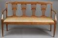 Italian Neoclassical Fruitwood Settee