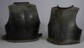 Black Breast Plate and Back Plate Armor