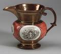 Copper Lustre Cornwallis Jug