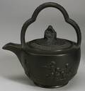 Wedgwood Lower Case Black Basalt Rum Kettle