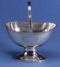English George III Silver Sugar Basket