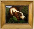 Follower of Landseer Hound Flushing Game Oil