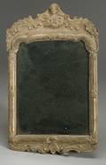 Continental Rococo Giltwood Looking Glass