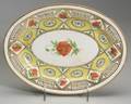 Pair of Worcester Type Porcelain Platters