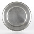 Greenfield Massachusetts pewter plate ca 1820