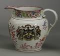 Pink Lustre Decorated Friendly Society Jug