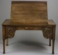 Renaissance Revival Oak Drafting Table