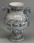 Spanish Blue and White Maiolica WetDrug Jar