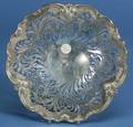 Whiting Manufacturing Co Pierced Sterling Cake Plate