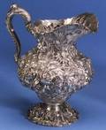 Stieff Sterling Silver Repousse Water Pitcher