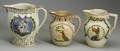 Three Pratttype Pearlware Jugs