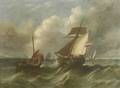 Continental School 19th Century Stormy Seas