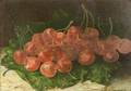 Manner of Richard La Barre Goodwin American 18401910 Still Life with Cherries