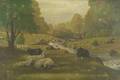 American School 19th Century Pastoral Landscape