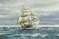 Hugh Knight Smith American 20th Century Clipper at Sea