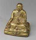 Gilt Bronze Image of a Lama