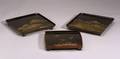 Three Lacquer Trays
