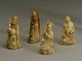 Four Marine Ivory Carvings