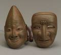 Two Stoneware Netsuke