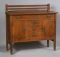 Gustav Stickley Oak Sideboard