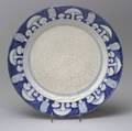 Dedham Pottery Mushroom Plate