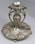 Art Nouveau Pairpoint Silver Plate Chamberstick