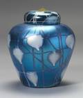 Durand Covered Glass Jar