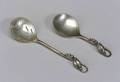 Two Georg Jensen Sterling Silver Spoons
