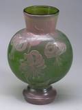Early Emile Galle Wheel Carved Studio Vase