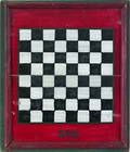 Painted checkerboard