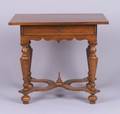 Wallace Nutting Trumpetturned Maple Dressing Table
