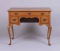 Queen Anne Style Tiger Maple Dressing Table