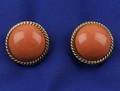 18kt Gold and Coral Earrings