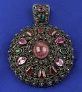 Silver and Gemset Pendant