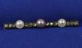 Edwardian Pearl and Diamond Bar Pin